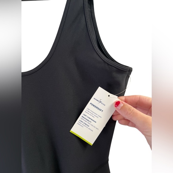 Old navy active power soft black leotard jumpsuit - Picture 2 of 4